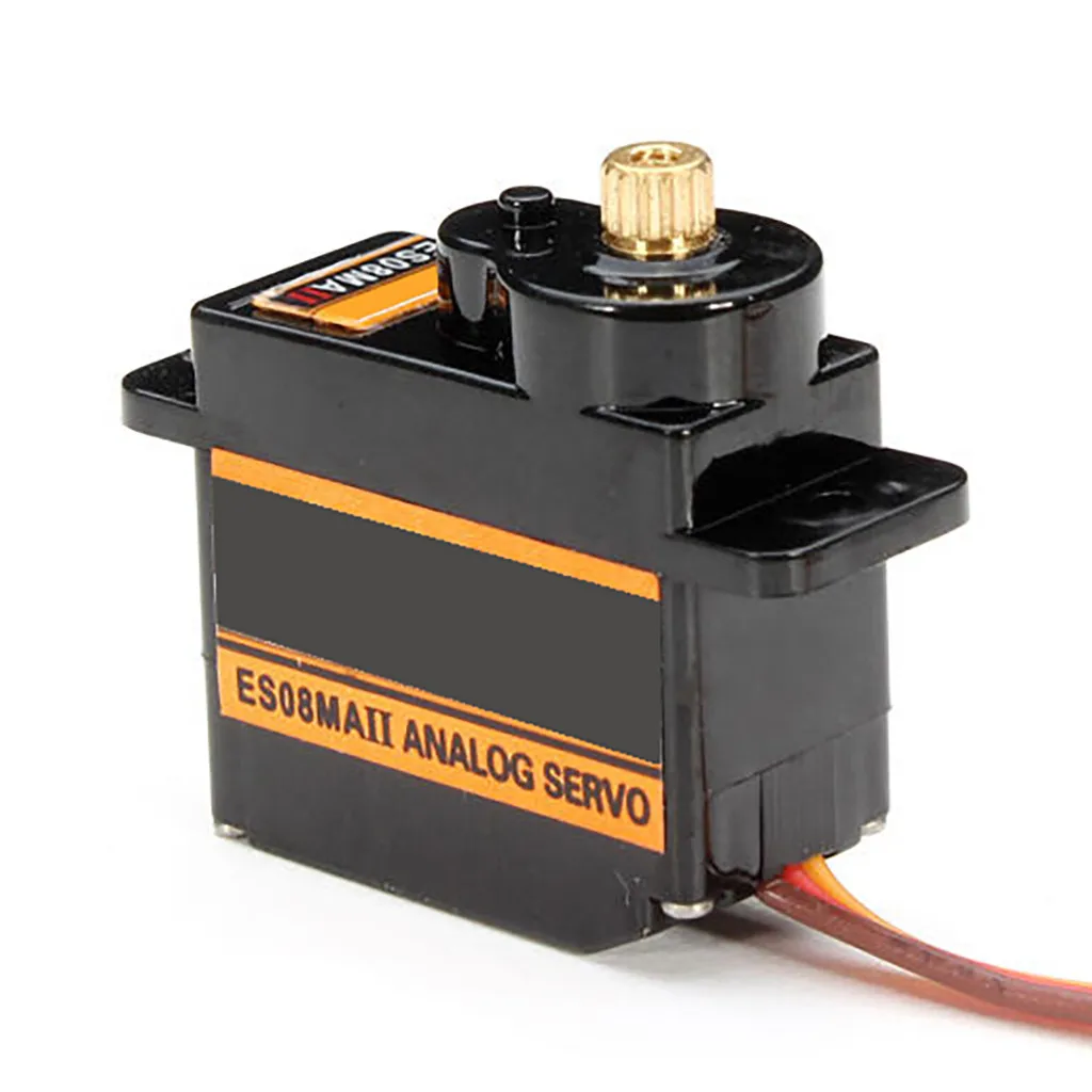 

HIINST 1pcs EMAX ES08MA II Mini Metal Gear Analog Servo 12g/ 2.0kg/ 0.12 Sec Mg90S For toy boats helicopters drones also DIY