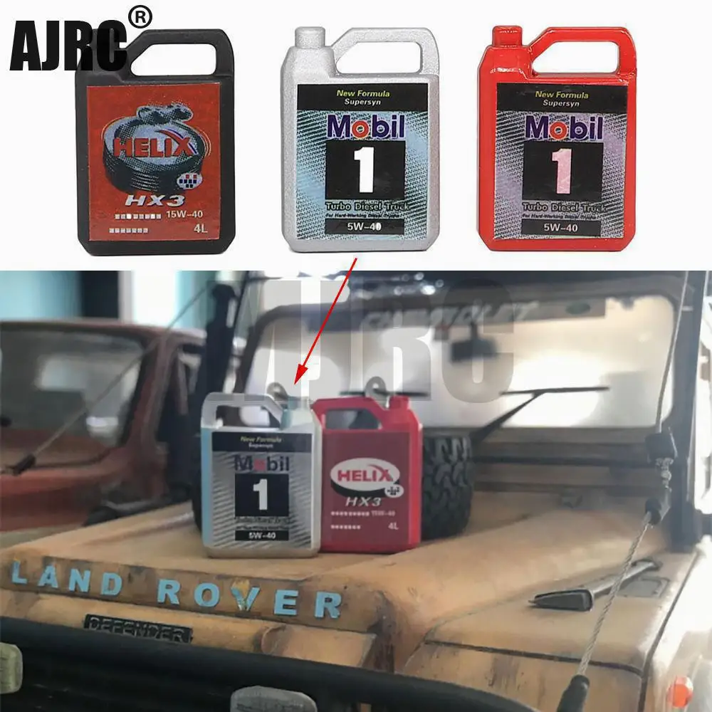 Металлический корпус масла двигателя AJRC для 1/10 RC гусеничного автомобиля TRX4 Defender