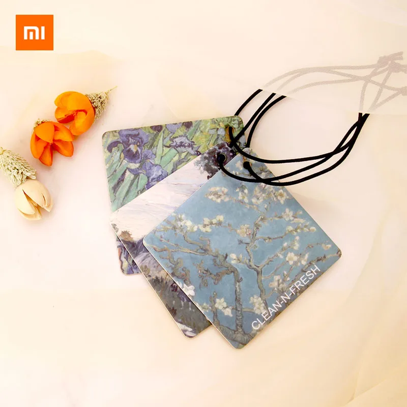 Xiaomi Clean-n-Fresh Master's Painting ароматерапия Таблетки Автомобильный кулон освежитель воздуха украшение твердый ароматизированный кусок