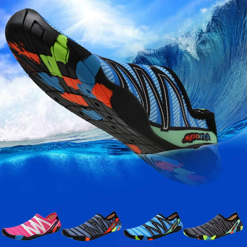 LOOZYKIT унисекс кроссовки обувь для плавания быстросохнущая акваобувь и детская водонепроницаемая обувь zapatos de mujer для пляжа мужская обувь