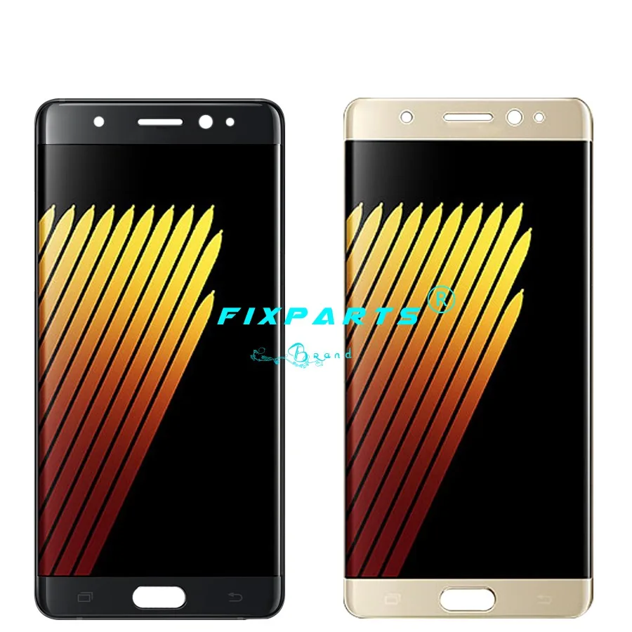 Для 5," samsung Galaxy NOTE 7 N930 N930F ЖК-дисплей кодирующий преобразователь сенсорного экрана в сборе Note5 Замена для samsung NOTE7 lcd