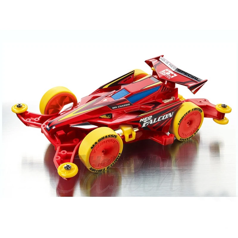 1 коробка NEO FALCON MA шасси красный специальный 92313 Tamiya мини 4WD гоночный автомобиль