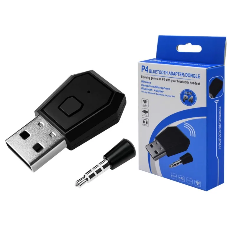 Беспроводной bluetooth-адаптер для PS4 Геймпад игровой контроллер консоль наушники USB ключ для sony playstation 4 контроллер - Цвет: Вариант 1