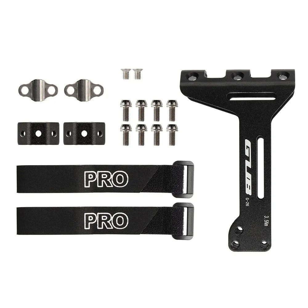 GUB G-26 Bicycle Double Water Bottle Cage Saddle Mount Triathlon and Time Trial Saddle Rail Mounted Bottle Cage Bracket bicycle water bottle cage