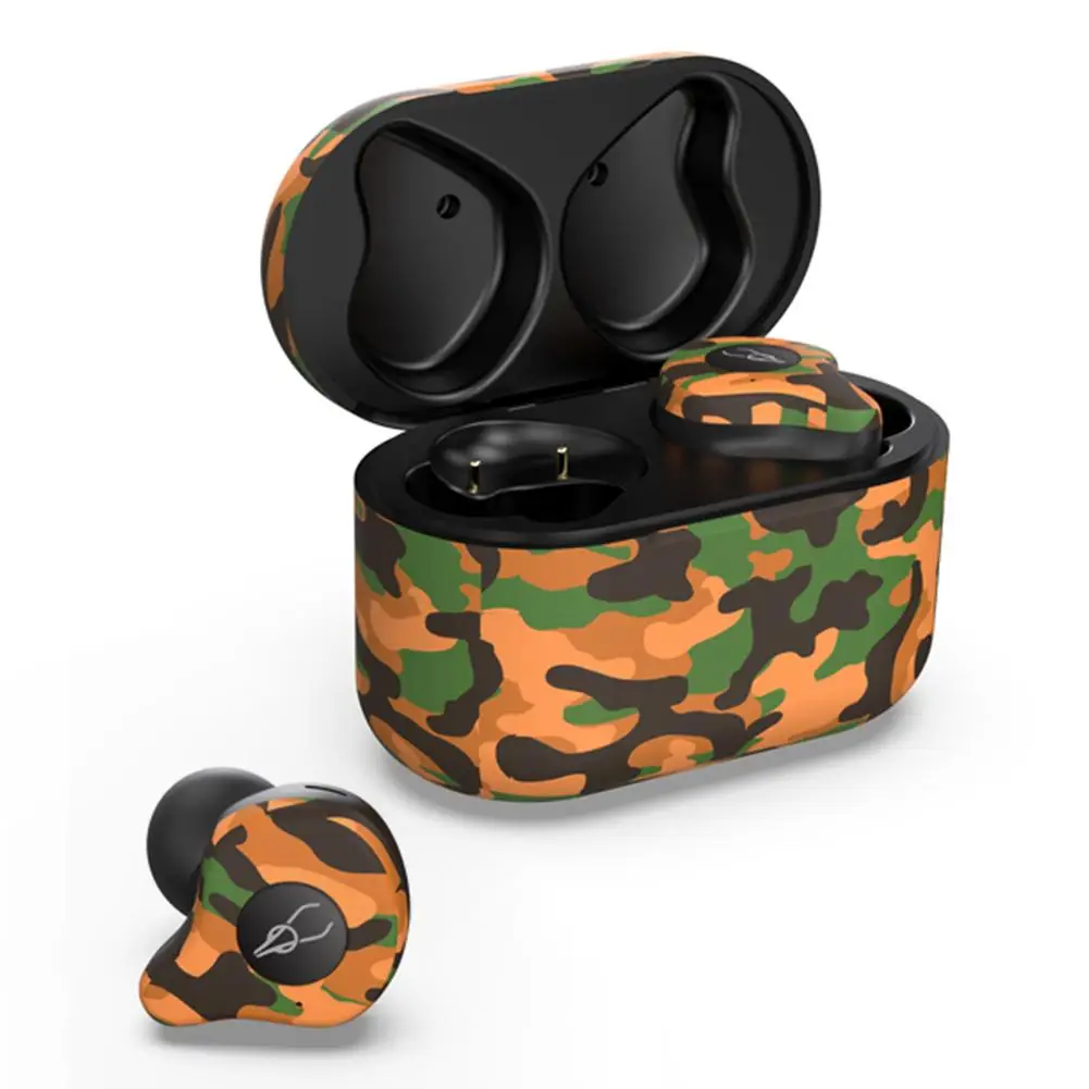 Оригинальные Sabbat E12 TWS камуфляжные беспроводные bluetooth-наушники 5,0 зарядная коробка мини невидимая водонепроницаемая Спортивная гарнитура PK X12