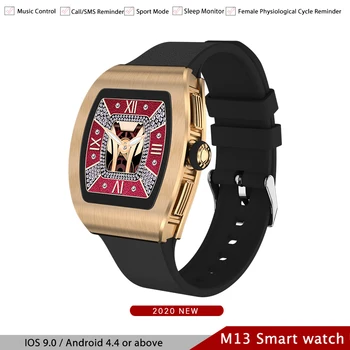 

M13 Smart Watch Women Android Heart Rate Monitor Female Physiological Symptoms Weather Push IP68 Smartwatch For Iphone Ios 2020
