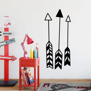 

Funny Tribe Arrow Wall Stickers Modern Vinyl Wall Decals For Kids Room Home Decor Bedroom Wallpaper Sticker Mural