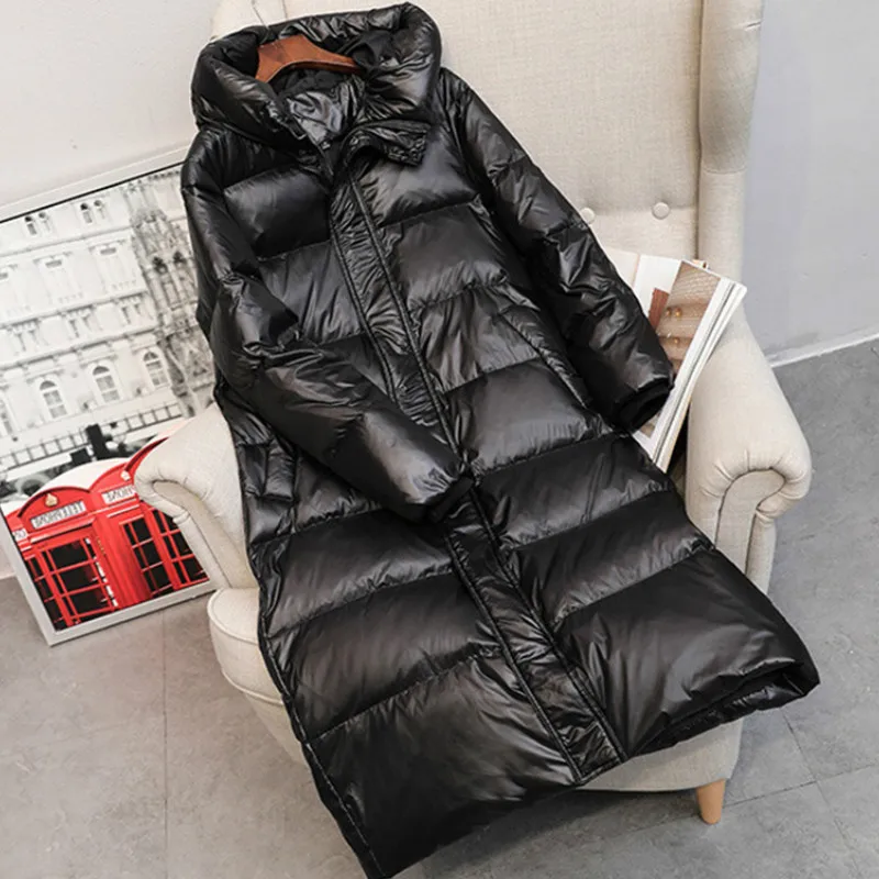 

Hight Quality Female Winter White Duck Down Female Thick Warm Down Coat 2023 Women Coat Jacket Winter Women Hooded Parkas