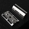 CNC 316 L Stainless Steel Material Men Safety Double Edge Razor Shaving With Non-slip Handle Hand Polished Razors 6