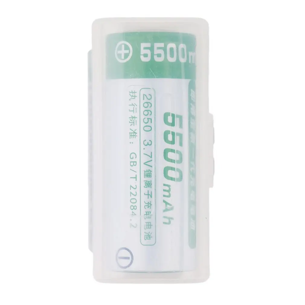 

Doublepow 5500MAH 3.7V 26650 Li-ion Rechargeable Battery For Torch Flashlight
