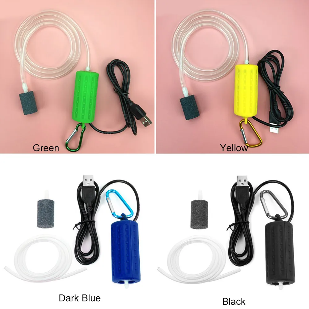 USB кислородный насос воздушный фильтр материал коробка аквариумные аксессуары