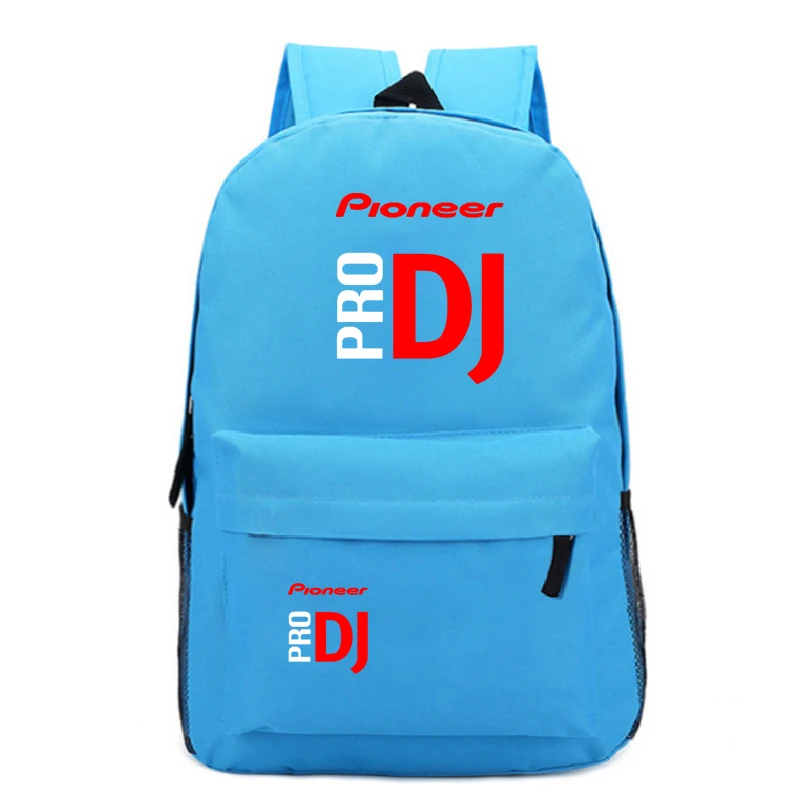 Для мальчиков и девочек Pioneer Pro DJ рюкзаки популярной модели школьная винтажные рюкзаки Для мужчин Для женщин Back to Колледж ткань Mochila - Цвет: 13