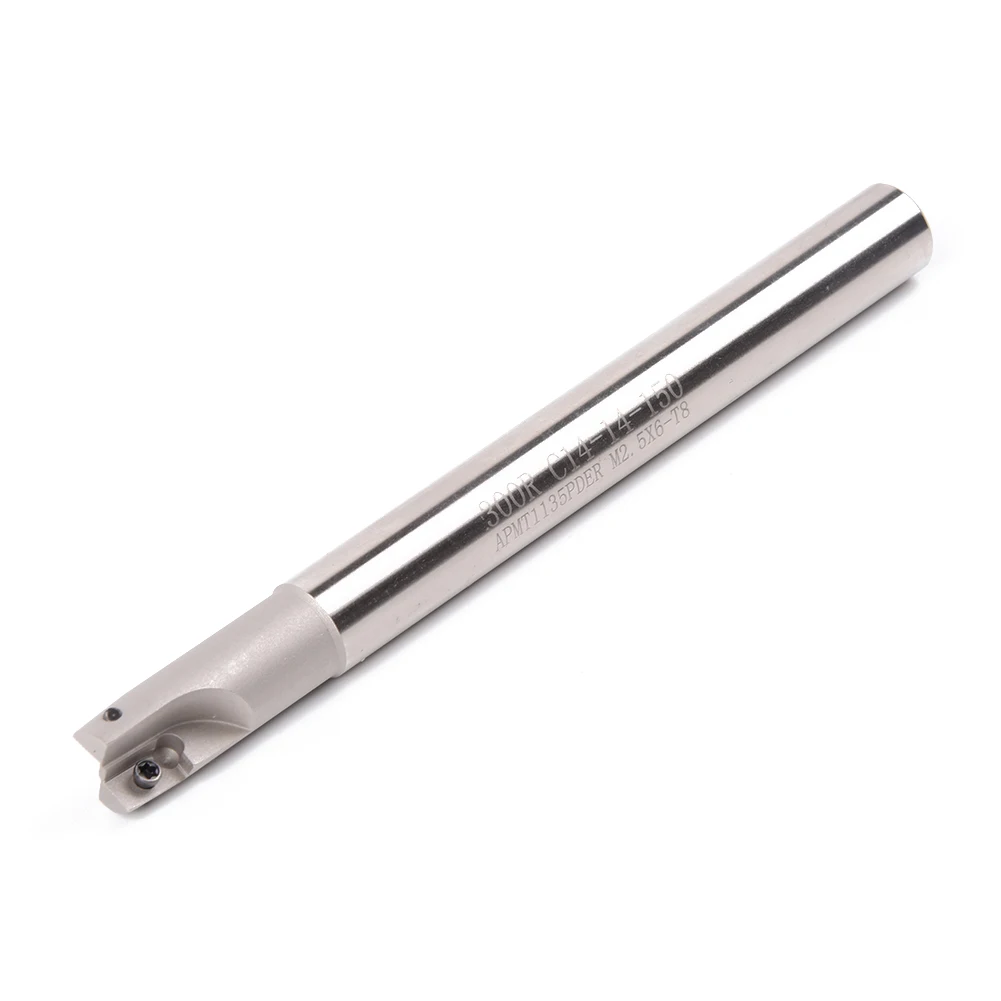 300R C14-14-130 фрезерный станок с ЧПУ держатель инструмента+ APMT1135PDER вставка+ гаечный ключ запчасти комплект