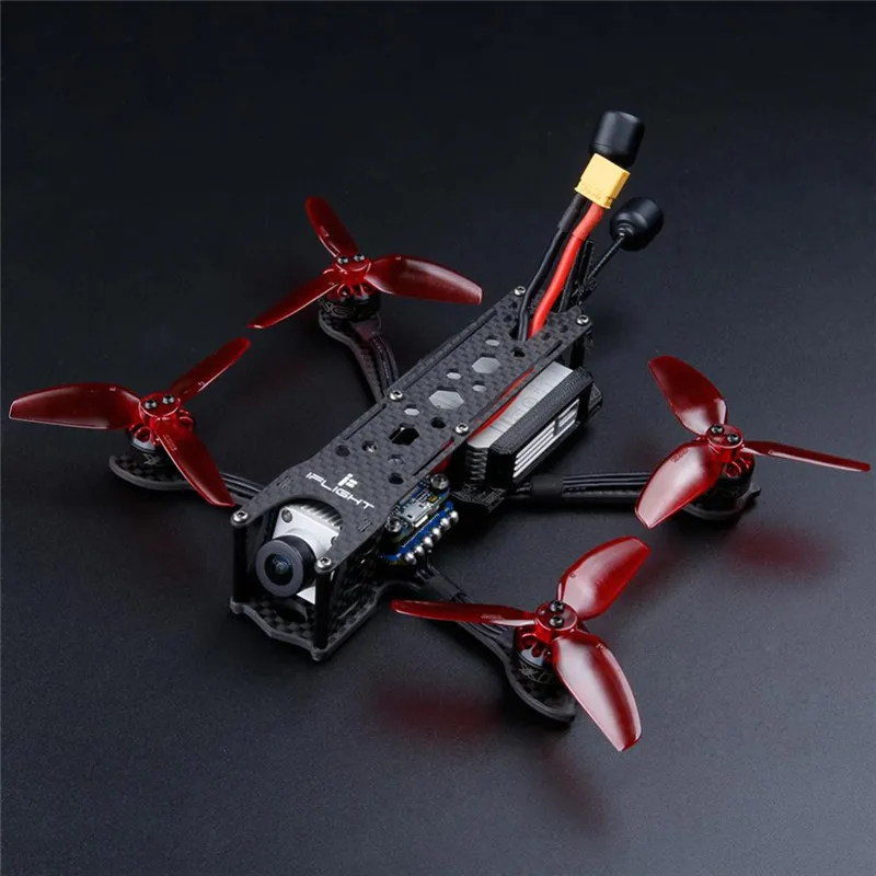 Высокое качество iFlight DC3 HD sucex Mini-E F4 3 дюйма 3k карбоновое волокно airframe BNF w/Цифровая HD FPV система FPV гоночный Дрон
