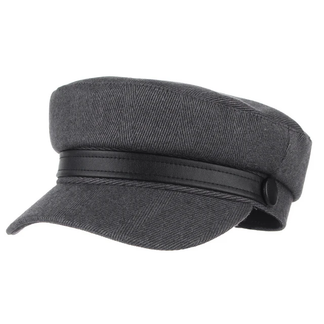 herringbone sailor cap