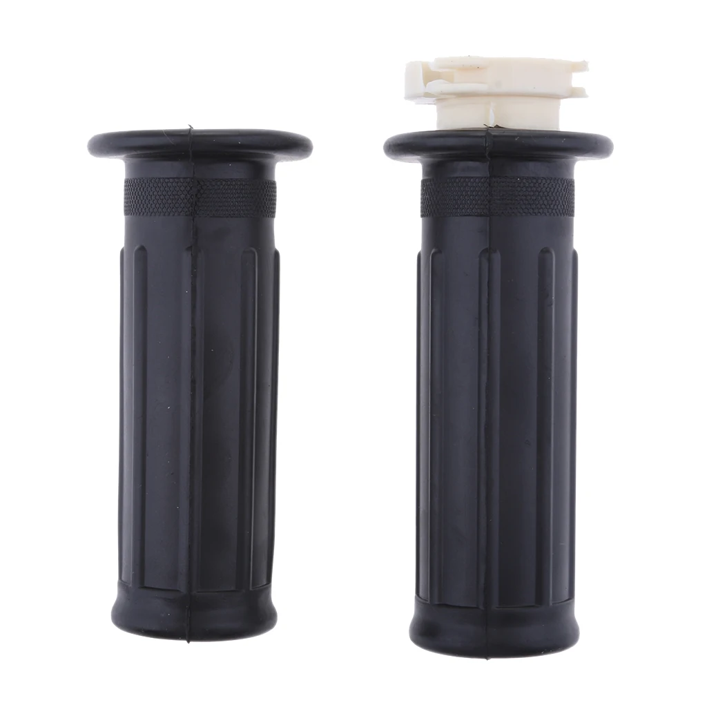 1 Pair 22mm 7/8' Left Right Handlebar Twist Grips for Yamaha PW50 Universal Fits For Fits 7/8