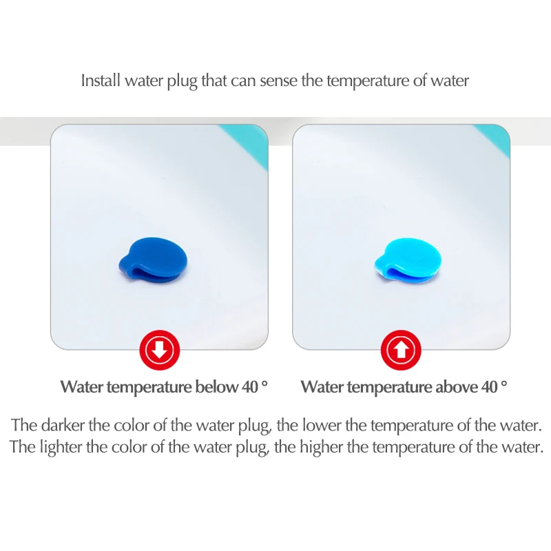 Baby Shining Folding Bath Tub 0-6Y Portable Temperature Reminder Newborn Sit Lie Large Bath Bucket Baby Product Gift Boy Girl