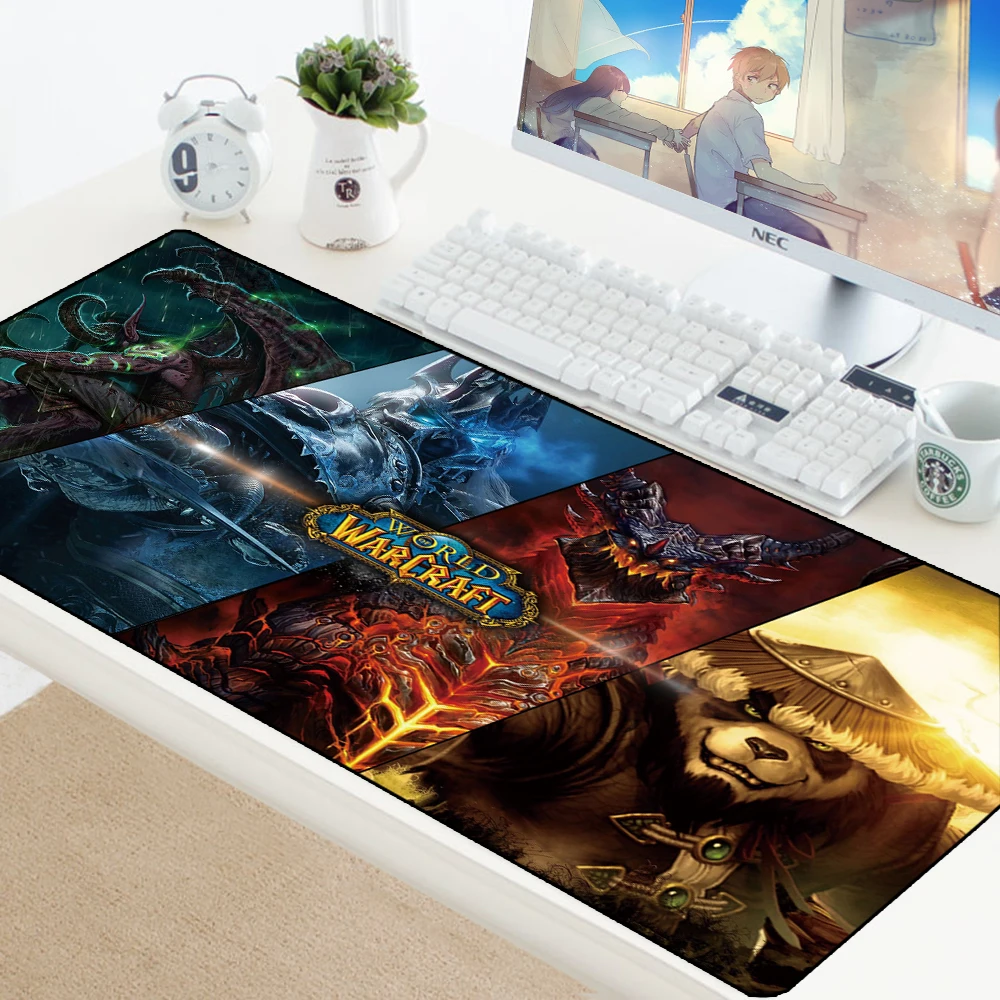 Коврик для мыши Warcraft XL большой коврик противоскользящий стол игровой геймер 70x30