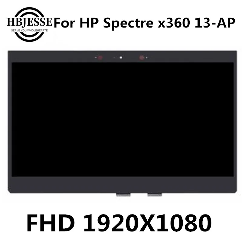 US $105.00 New 133 inch FHD LED LCD Touch Screen Assembly For HP Spectre x360 13AP 13AP000 13AP0031TU 13AP0000NA 13AP0000NS 19201080