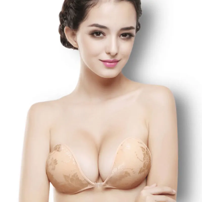 

Women Push Up Adhesive Boob Lift Nipple Cover Pasties Invisible Bra Silicone Bralette Strapless Breast Lift Tape Weddingbra