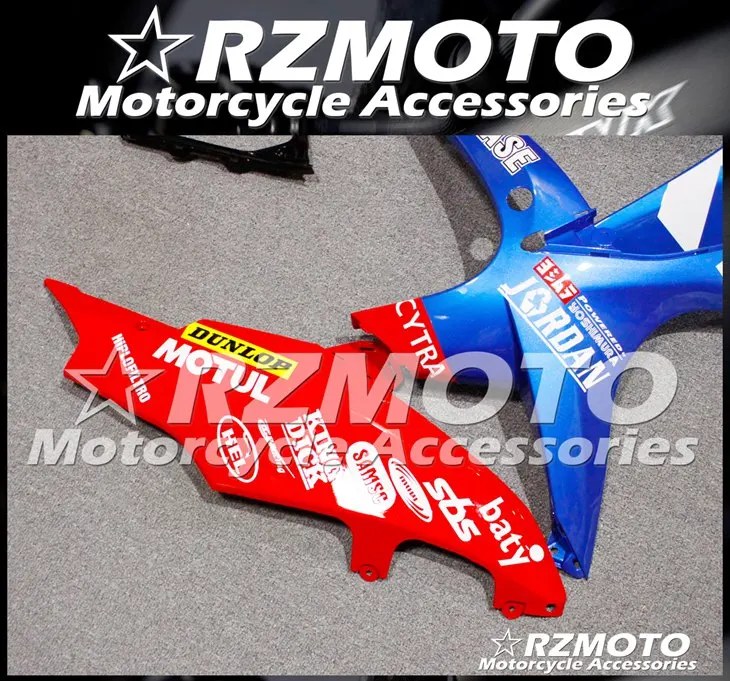 ABS мотоцикл обтекатель комплект для SUZUKI GSXR600 750 K8 2008-2010 год кузов литья под давлением Магазин № 1139