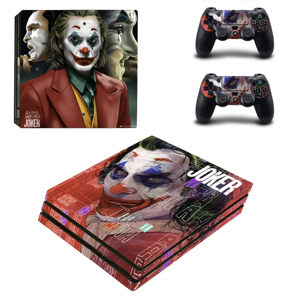 DC Джокер PS4 Pro стикер кожи для sony playstation 4 консоли и контроллеры PS4 Pro наклейки кожи s Наклейка Винил