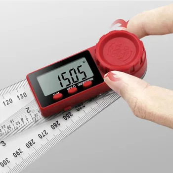 

LCD Digital Meter Angle Ruler Marking Caliper Finder Scriber Measuring Woodwork