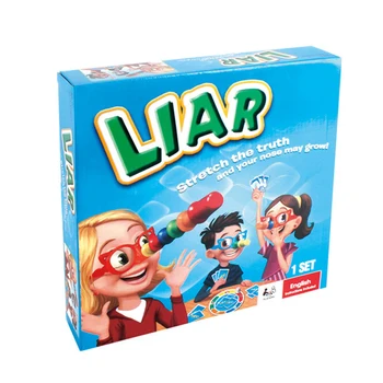 

Fibber For Kids 2-4 Players Family Party Parent-child Interactive Funny Toy Board Game Logical Thinking Educational Tell Lies