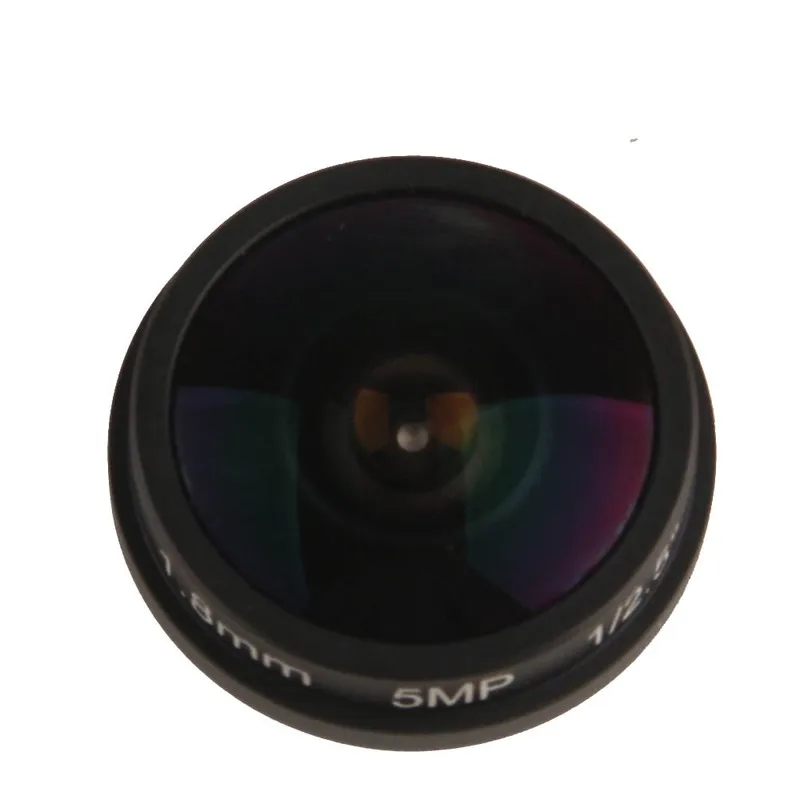 OWGYML Рыбий глаз объектив для камеры видеонаблюдения 5MP CCTV 1,8 мм объектив безопасности 180 градусов широкий угол обзора F2.0 1/2. " для HD IP камеры M12x0.5