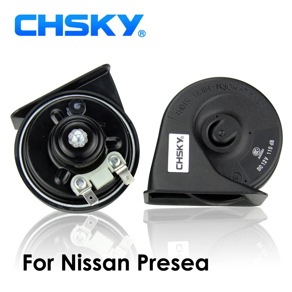Автомобильный клаксон CHSKY рожок типа улитки для Nissan Presea от 1990 до 2000 12 В громкость
