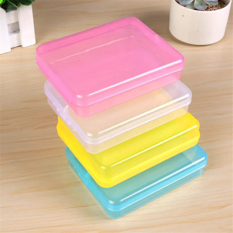 

Home Supplies Creative Candy-Colored Plastic Storage Box Stall Goods Storage Box Medicine Box Mini Plastic Jewlery Box
