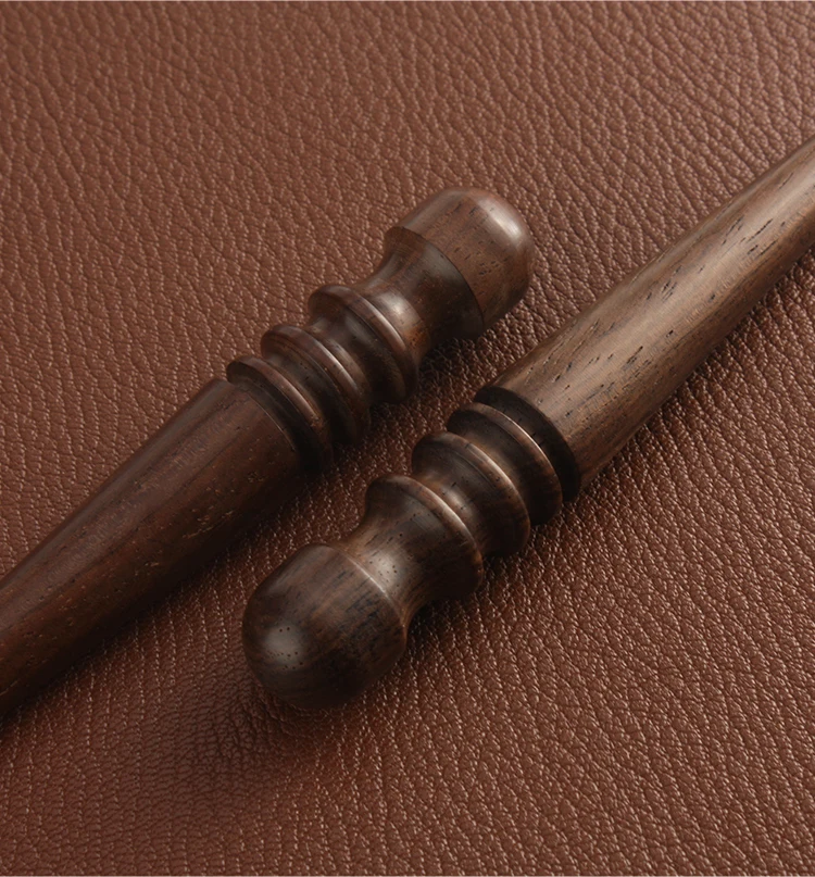 Sandalwood Polishing Rod Round Wood Polishing Leather Edge Rod Handmade DIY Leather Edge leather tool