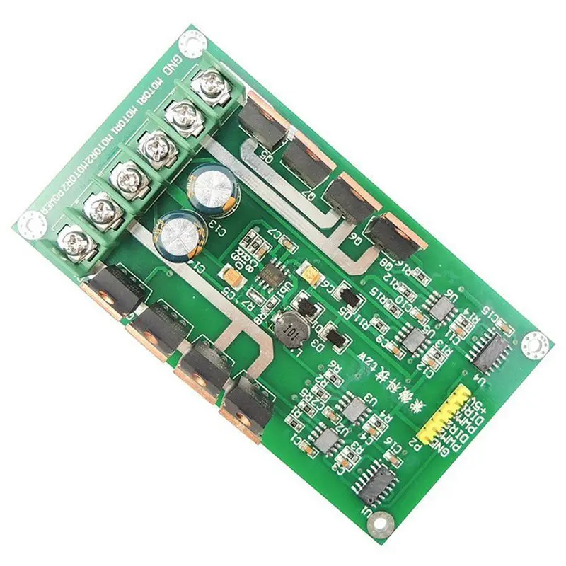 H мост DC двойной двигатель PWM драйвер модуля 3 ~ 36 В 15A пиковый 30A IRF3205 Высокая