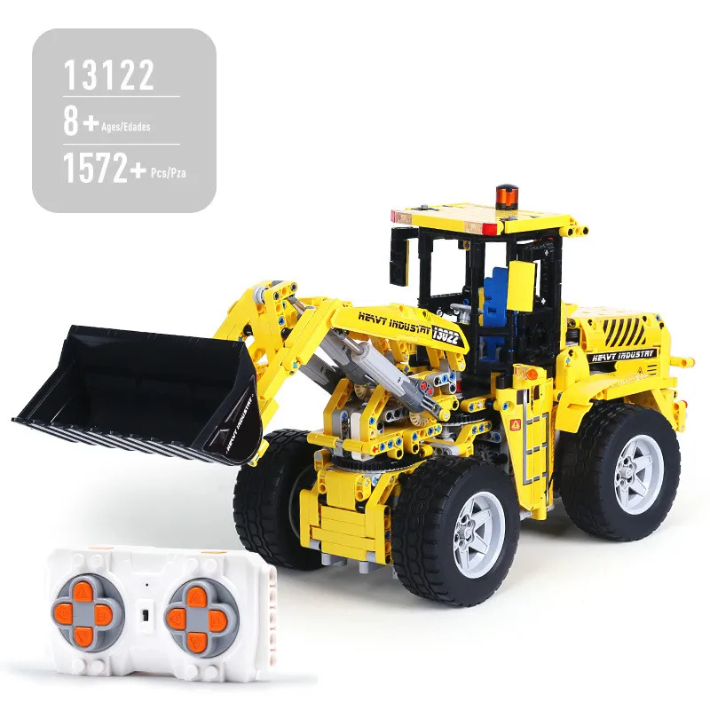 

13122 Technical Car Toys RC Car L350F Wheel Loader Truck Building Blocks Bricks Compatible With 42030 Bulldozer Toy Gifts