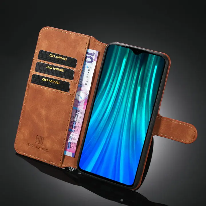 Для Xiaomi Redmi Note 8 чехол Redmi Note 8 Pro чехол Роскошный Ретро Кожаный флип для Funda Redmi Note 8 8Pro чехол противоударный чехол