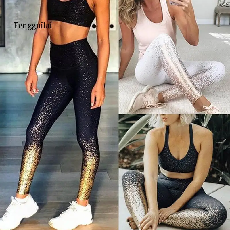 

2020 Women Leggings New Flower Digital Print Pant Slim Fitness Push Up Pants Woman Leggins Workout Plus Size High Waist Leggings