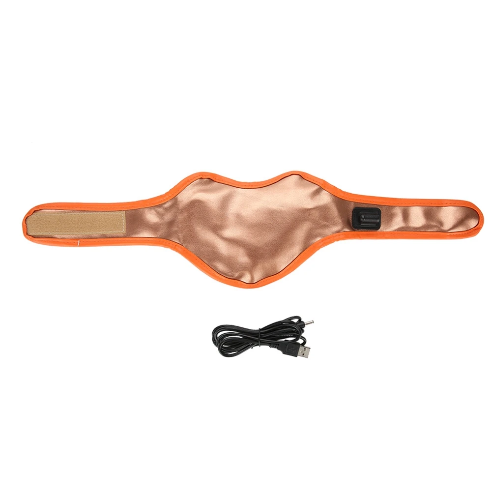 USB Электрический шейный пояс для шейного отдела позвоночника нагревательный инфракрасный Вибрационный магнитотерапия плечевой шейный массаж позвоночника снимает шею от сети
