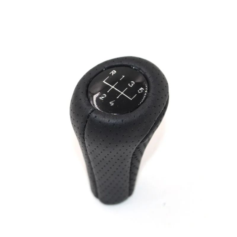 Автостайлинг ручка переключения передач из натуральной перфорированной кожи