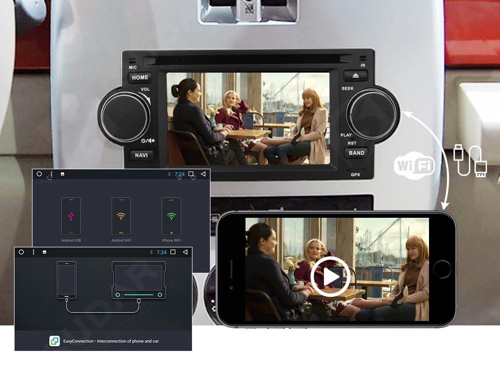 Top Car Multimedia Player for Chrysler 300C Autoradio FM Buletooth Touch Screen Rear View Camera Monitor Android GPS Car Navigation 7 Top Car Multimedia Player for Chrysler 300C Autoradio FM Buletooth Touch Screen Rear View Camera Monitor Android GPS Car Navigation 7