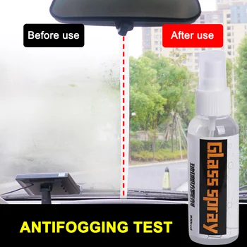 

Anti-fog Agent Mist Liquid Spray for Car Glass Windscreen Window Clean Non-toxic 100ml M8617
