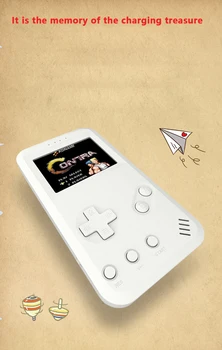 

Coolbaby Power Bank Retro Handheld Game Console Nostalgic Game Console built in 99 Game 6000 mAh For iPhone MI Huawei Charging