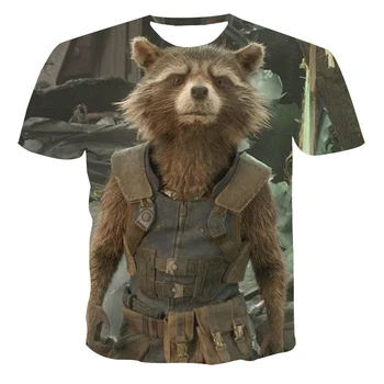 

Men's 2020 New Creative Design 3D Natural Print Men's Short Sleeve Round Neck 3D Graphics / Wood Grass Man / Popular / Comic / 3