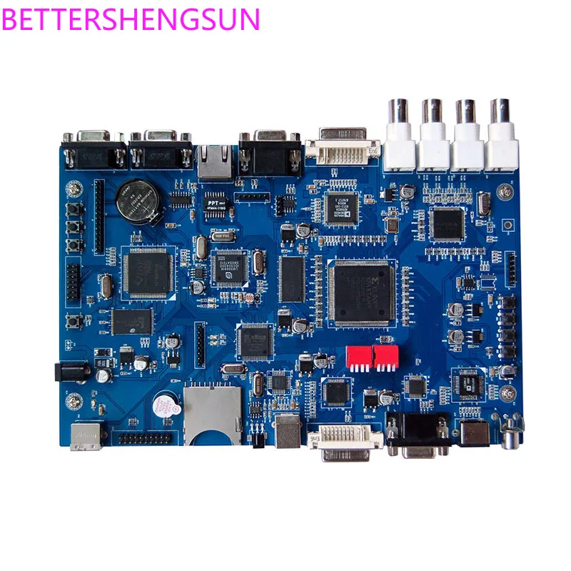 Xilinx видео изображения spartan3e четырехполосная DVI/ARM Ethernet отслеживание FPGA макетная плата