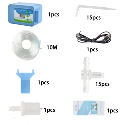 Smart Automatic Home Drip Irrigation System for Indoor Gardens and Potted Plants (Watering Kit)