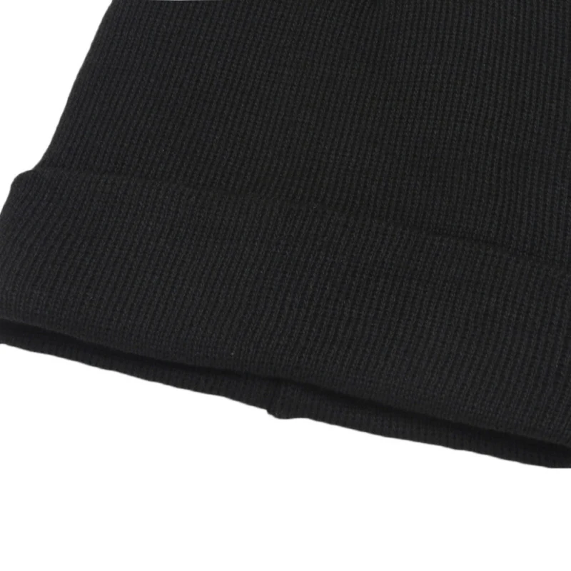 Вязаная шапка стрейч купольная для отдыха Skullies Bonnet cap осень зима уличная модная шапка с манжетой cap s