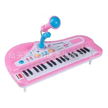 Дети 37 ключ электронная музыка пианино многофункциональная электронная клавиатура детский музыкальный инструмент образовательный ранний Чил