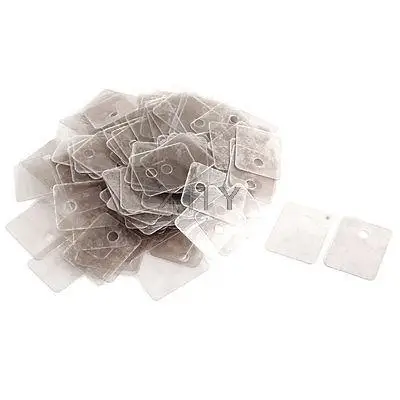 

Repair Parts Mica Insulator Sheets 18mmx22mmx0.12mm 200 Pieces