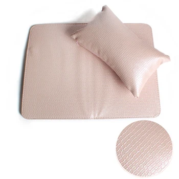

Professional Nail Art Hand Pillow Cushion Pu Leather Manicure Table Pad Set Arm Rest Pillow Nail Table Mat Manicure Tool W89426