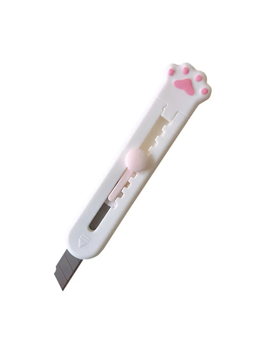 Mini Pocket Cute Cat Paw Art Utility Knife Express Box Knife Paper