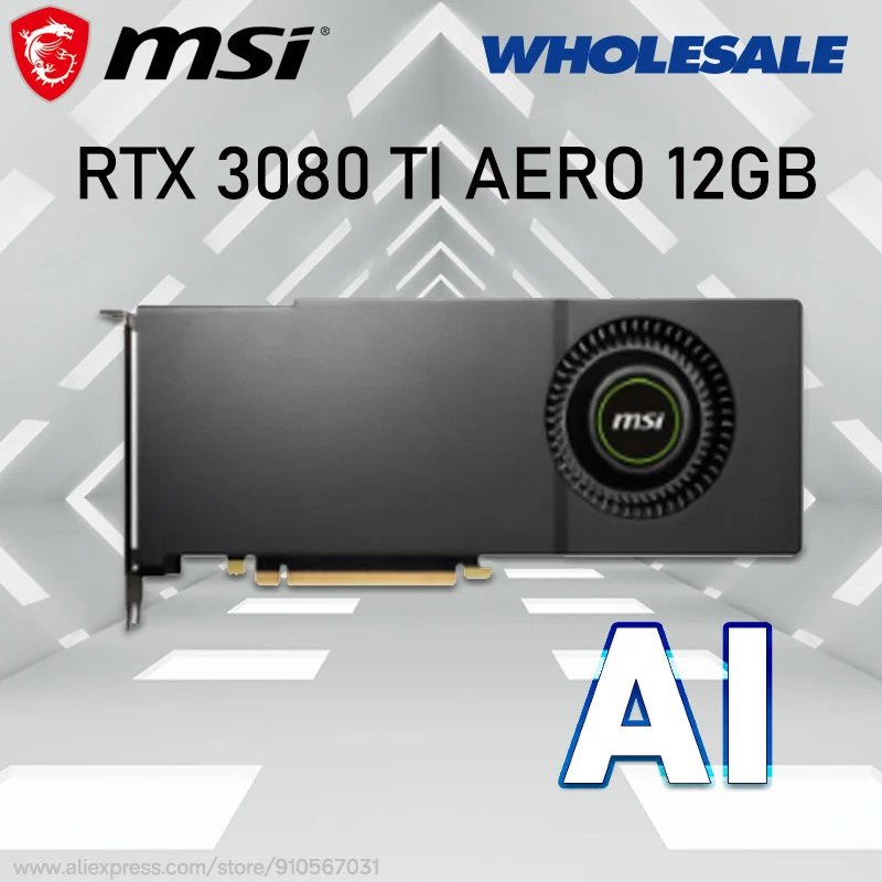 GDDR6X MSI RTX 3080TI AERO видеокарта